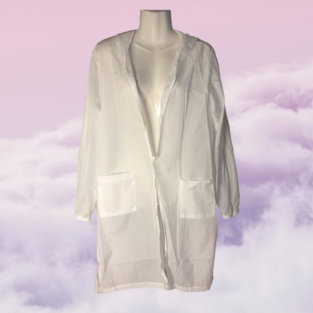 Hooded Embroidered Light Jacket - Picture 3 of 8